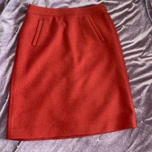 J Crew Wool Skirt Size 6